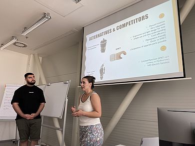 Abschlusspräsentation des Teams EMET - Easy Mobility and Enjoyment for Toddlers