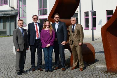Prof. Ulrich Müller mit dem Vorstand der Vorstand der Deutschen MTM-Vereinigung e. V.