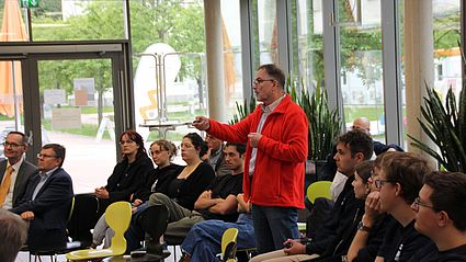 Prof. Dr. Peter Thomas von der Universidad Nacional de Cuyo in Medoza/ Argentinien sprach über Siedlungsabfallwirtschaft in Lateinamerika