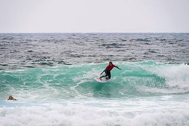 Doppelsiegerin Valeska Schneider in der Open Class