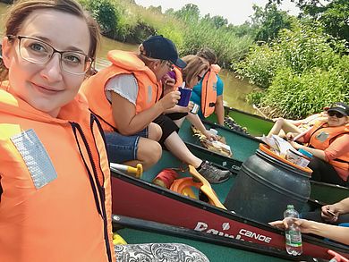 ...und auf dem Wasser.