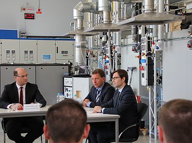 Prof. Dr.-Ing. Markus Brautsch und Raphael Lechner