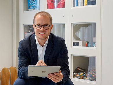 Studiengangsleiter Prof. Dr. Steffen Hamm lehrt an der OTH Amberg-Weiden das Fachgebiet Gesundheitswirtschaft.