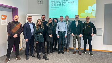 Gemeinsam mit europäischen Partnerhochschulen und regionalen Unternehmen veranstaltet die OTH Amberg-Weiden die Projektwoche „Creative Software Engineering“