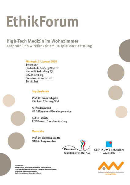 Plakat EthikForum