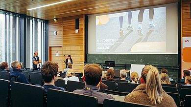 Mehrer Vorträge deckten das Thema Laufen aus verschiedenen Perspektiven ab