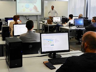 Rund 60 TeilnehmerInnen besuchten den Pädagogischen Tag an der OTH Amberg-Weiden. 