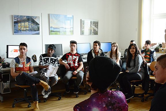 Teilnehmer Integration kreativ