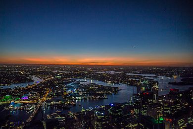 Sydney bei Nacht