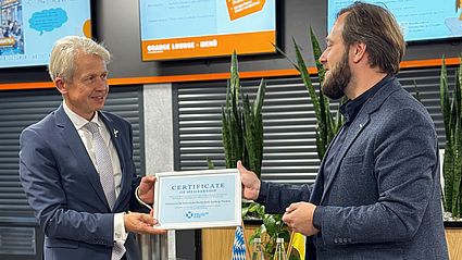 Clemens Bulitta und Ostap Ukrainets