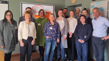 Das Team stellte die aktuellen Forschungsergebnisse zu AlFinaH auf dem 7. BMFTR-Symposium „Nachhaltigkeit in der Wissenschaft“ in Berlin vor