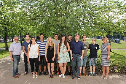 Mitglieder des neuen studentischen Konvents