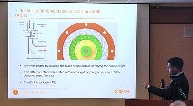 Philipp Streit bei seinem Vortrag