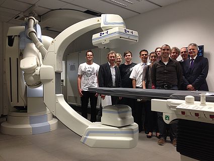 Die Studierenden des 7. Semesters im Studiengang Medizintechnik besuchten im Rahmen der Lehrveranstaltung „Service und Instandhaltungsmanagement“ bei Prof. Dr. Clemens Bulitta die Business Unit Customer Service der Siemens AG Healthcare Sector in Erla