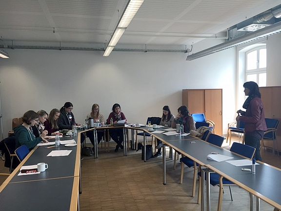 Referentin Birgit Barth vermittelte Zeit- und Selbstmanagement-Techniken