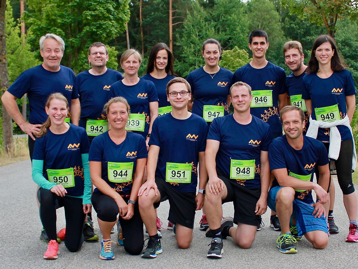 Läuft! Team der OTH AmbergWeiden beim Firmenlauf AmbergSulzbach