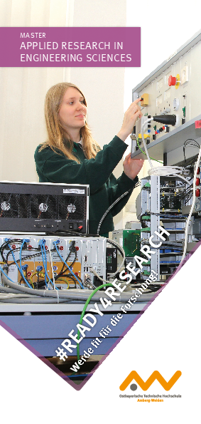 Flyer Master Applied Research in Engineering Sciences