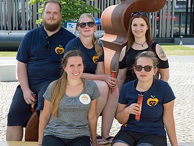 Das OTHealthy-Team (© Lucas Weigl) 