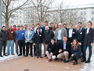 PRYSTINE-Team auf dem Campus der OTH in Amberg