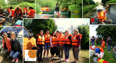 Impressionen von der Kanutour