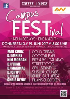 Flyer CampusFESTival 