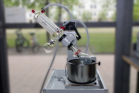 Abwasser wird mit dem Vakuumverdampfer aufkonzentriert oder eingedampft.