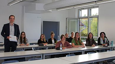 Gruppenfoto im Hörsaal