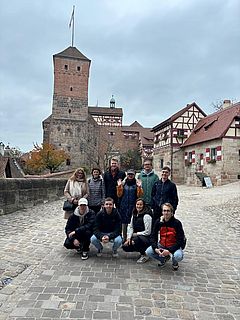 Die tschechischen Gäste besuchten auch Nürnberg