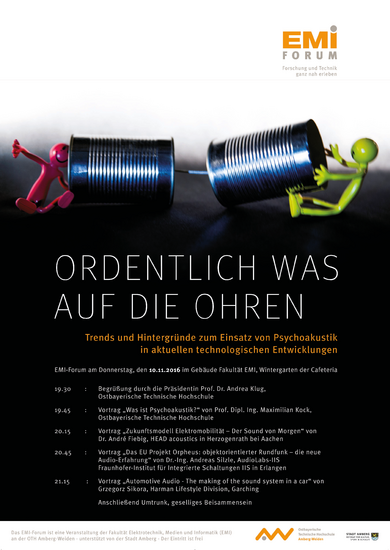 Plakat EMI-Forum November 2016