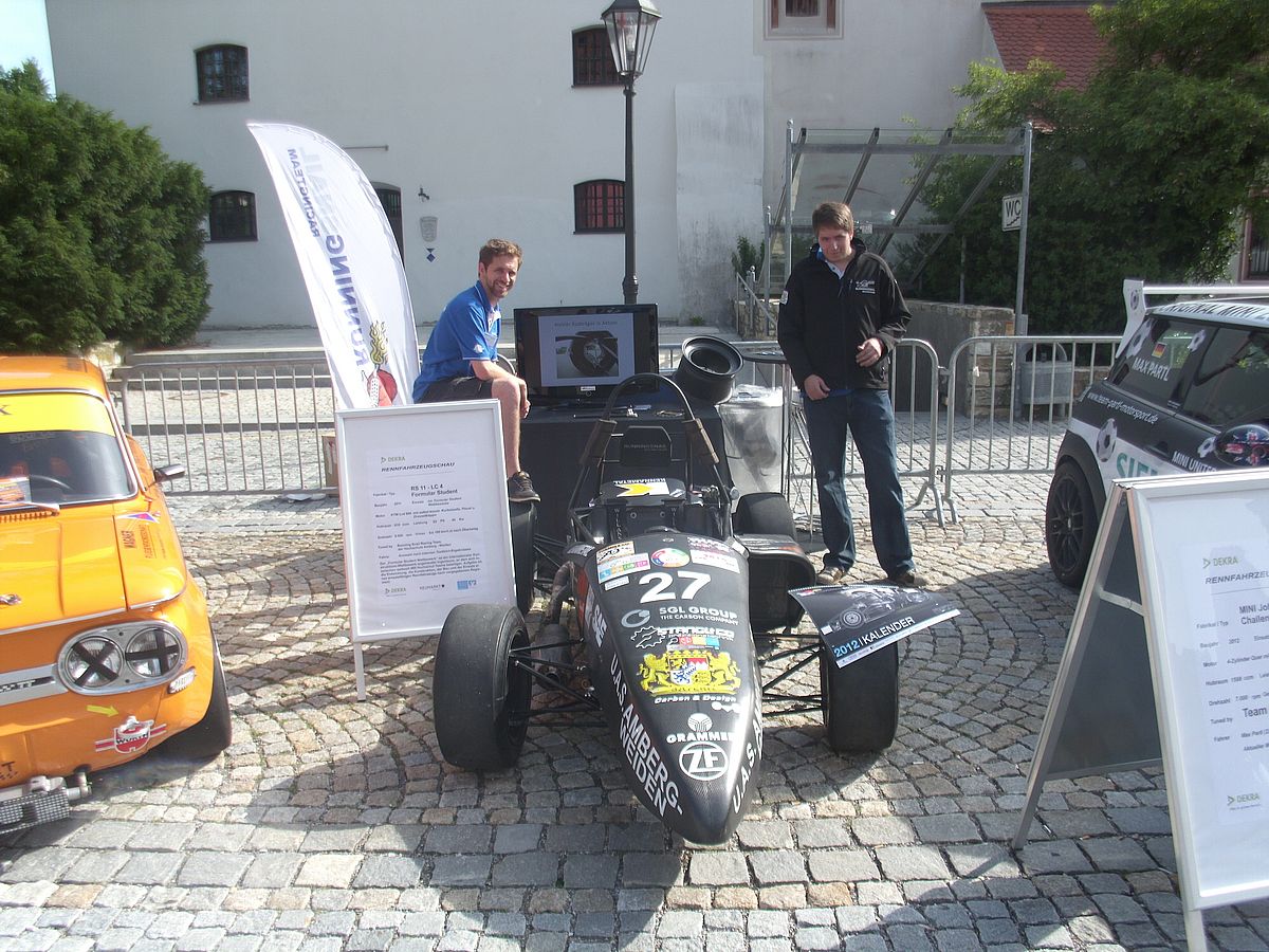 Snail Racing Team Running Snail Racing Team der HAW: Ausstellung in Neumarkt