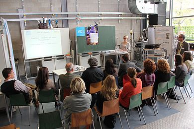 Teilnehmerinnen und Teilnehmer des VDI-Berufsinformationstages