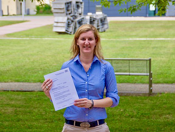 Dr. Annabelle Wolff, Leiterin des International Office an der OTH Amberg-Weiden