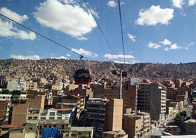 La Paz - Seilbahn
