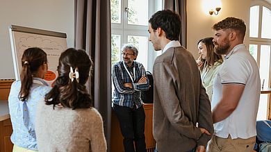 An mehreren Tagen beschäftigten sich die Teilnehmenden mit der Frage, wie sich Internationalität achtsam gestalten lässt