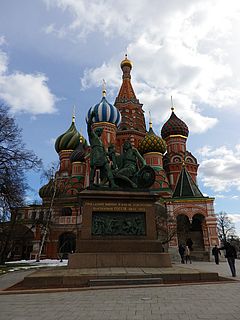 Basilius Kirche auf dem roten Platz