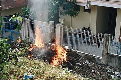 Brand in Indien
