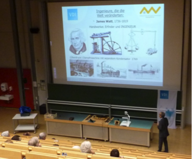 Vortrag "Ingenieure gestalten unsere Zukunft (mit)"