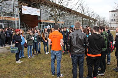 Campusführung am Standort Amberg