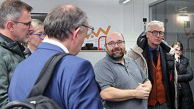 Menschen im Labor