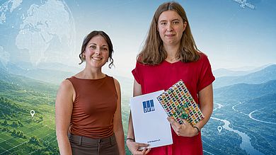 Anna Schwarzmaier und Martha Lutzenberger