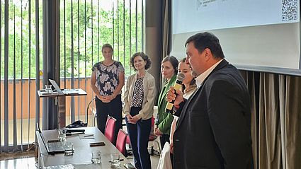 Beim Treffen in Cheb zogen alle Beteiligten eine positive Bilanz des deutsch-tschechischen Double Degree Studiengangs