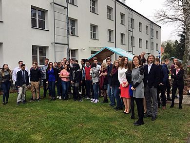 Rund 40 Studierende aus fünf Ländern nahmen an der International Business Week teil. 