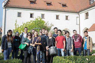 Die Ausländischen Studierenden lernen Amberg kennen