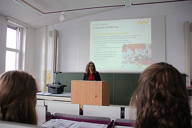 Vortrag über den Studiengang Interkulturelles Technologiemanagement