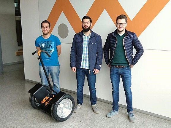 Das selbstbalancierende Elektrofahrzeug OTH Elo 2.0 ist der Nachfolger vom Elo 1.0