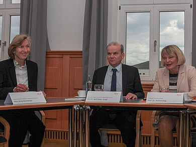 Anita Bronberger, Rolf-Dieter Jungk und Andrea Klug