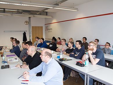 Studierende im Hörsaal