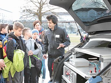 Technik-Vorführung am Campus in Amberg