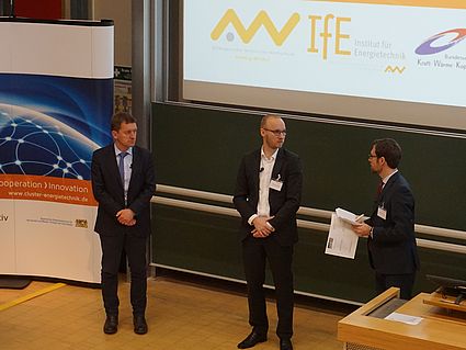 Markus Brautsch, Carsten Diermann und und Moderator Raphael Lechner