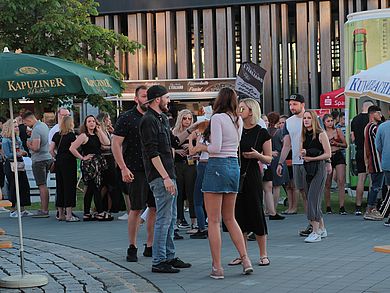 Gruppe von Studierenden